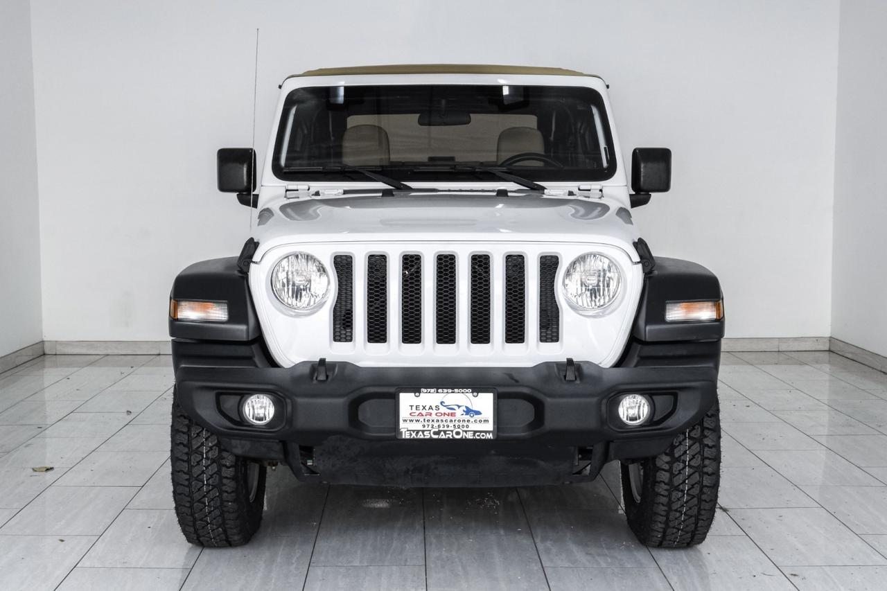 2019 Jeep Wrangler SPORT 4WD AUTOMATIC SOFT TOP CONVERTIBLE REAR CAMERA KEYLESS STA