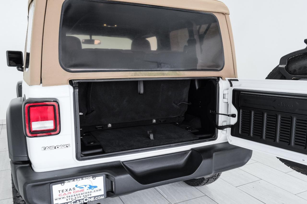 2019 Jeep Wrangler SPORT 4WD AUTOMATIC SOFT TOP CONVERTIBLE REAR CAMERA KEYLESS STA Carrollton TX