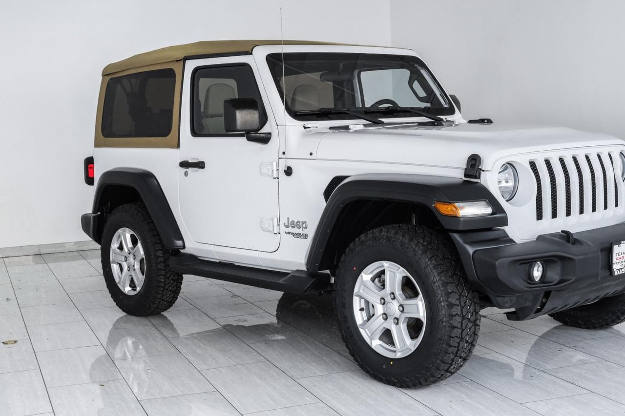 2019 Jeep Wrangler SPORT 4WD AUTOMATIC SOFT TOP CONVERTIBLE REAR CAMERA KEYLESS STA Carrollton TX