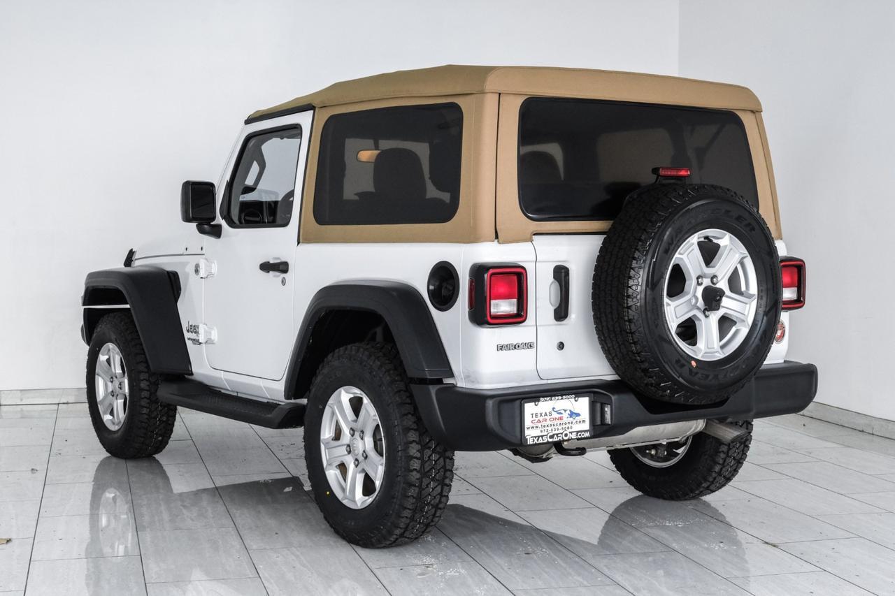 2019 Jeep Wrangler SPORT 4WD AUTOMATIC SOFT TOP CONVERTIBLE REAR CAMERA KEYLESS STA Carrollton TX