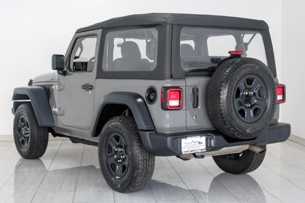 2019 Jeep Wrangler SPORT 4WD AUTOMATIC SOFT TOP CONVERTIBLE REAR CAMERA KEYLESS STA Carrollton TX