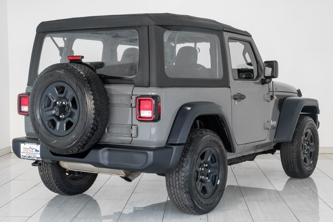 2019 Jeep Wrangler SPORT 4WD AUTOMATIC SOFT TOP CONVERTIBLE REAR CAMERA KEYLESS STA Carrollton TX