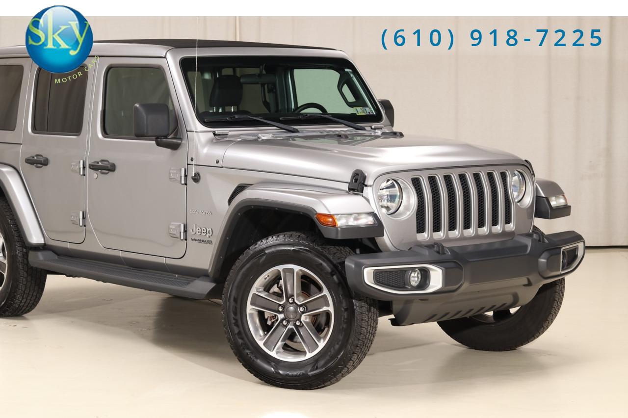 2019 Jeep Wrangler Unlimited 4WD Sahara SKY ONE-TOUCH POWER TOP West Chester PA