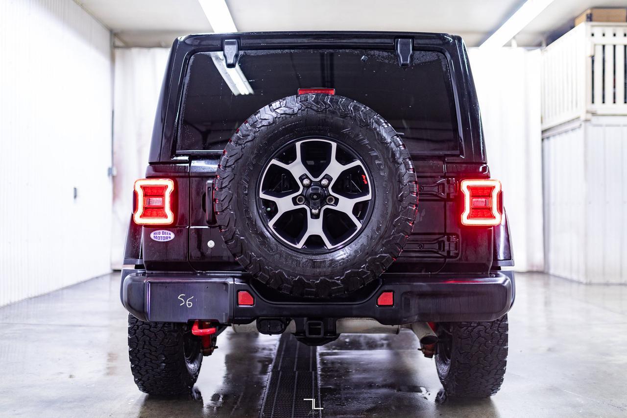 2019 Jeep Wrangler Unlimited 4x4 Rubicon Leather BCam Red Deer AB