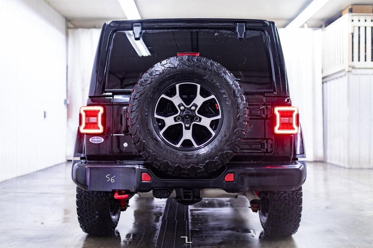 2019 Jeep Wrangler Unlimited 4x4 Rubicon Leather BCam Red Deer AB