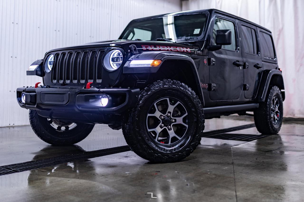 2019 Jeep Wrangler Unlimited 4x4 Rubicon Leather BCam Red Deer AB