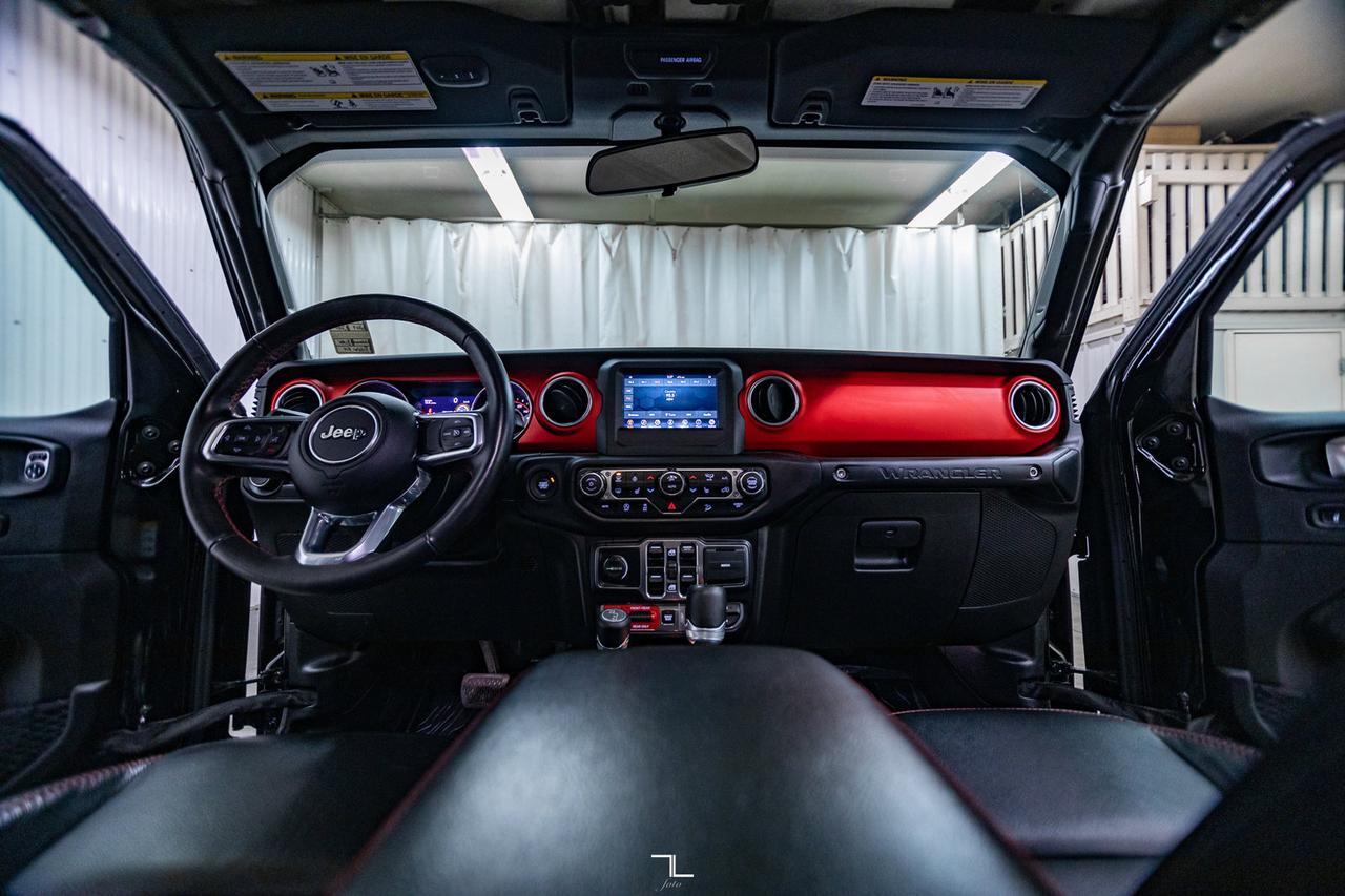 2019 Jeep Wrangler Unlimited 4x4 Rubicon Leather BCam Red Deer AB