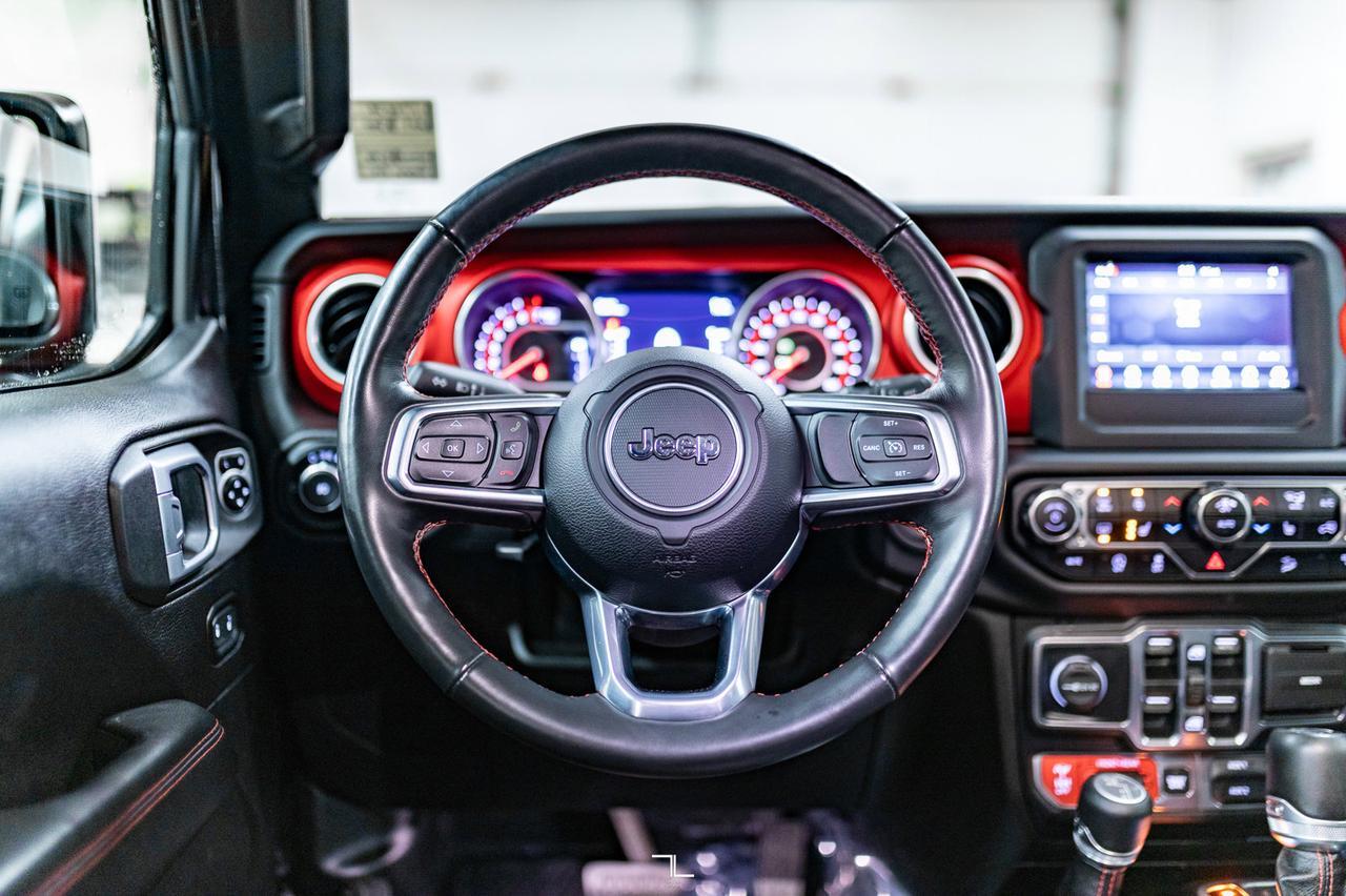 2019 Jeep Wrangler Unlimited 4x4 Rubicon Leather BCam Red Deer AB