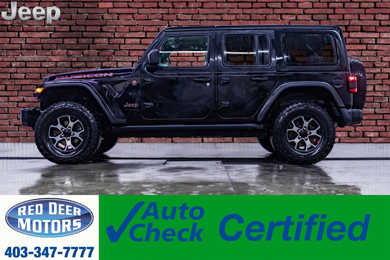 2019 Jeep Wrangler Unlimited 4x4 Rubicon Leather BCam Red Deer AB