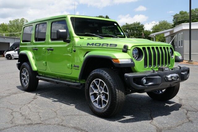2019 Jeep Wrangler Unlimited Moab 4X4 / Sky One Power Top / Steel Front Bumper! High Point NC