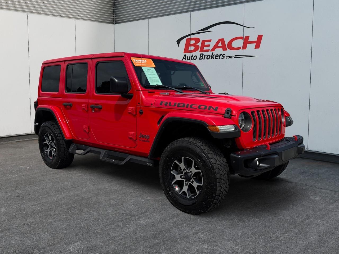 2019 Jeep Wrangler Unlimited RUBICON, 4X4, HEATED SEATS, HEATED STEERING WHEEL, ALPINE SPEAKERS, NAVIGATION, UCONNECT, BLIND SPOT ALERT, KEYLESS START, REMOTE START, CLEAN CARFAX, YOUR NEXT ADVENTURE IS WAITING!!! Norfolk VA