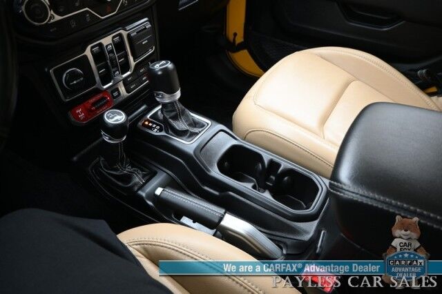 2019 Jeep Wrangler Unlimited Rubicon / 4X4 / Hard Top / Automatic / Heated Leather Seats & Steering Wheel / Navigation / Auto Start / Alpine Speakers / Adaptive Cruise / Blind Spot Alert / Back Up Camera / Keyless Entry & Start / Tow Pkg Anchorage AK