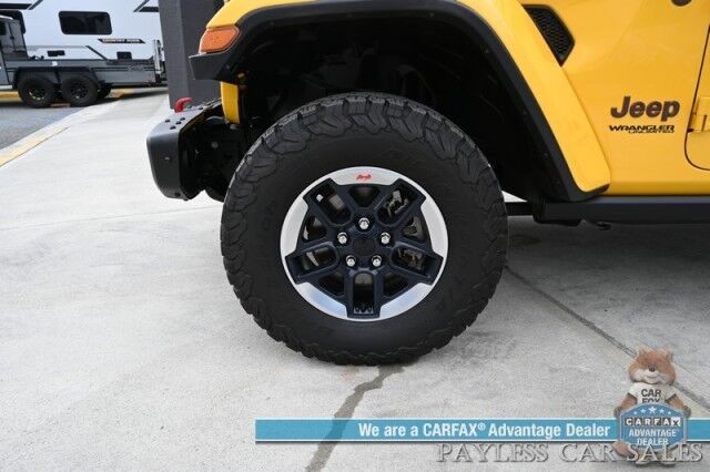 2019 Jeep Wrangler Unlimited Rubicon / 4X4 / Hard Top / Automatic / Heated Leather Seats & Steering Wheel / Navigation / Auto Start / Alpine Speakers / Adaptive Cruise / Blind Spot Alert / Back Up Camera / Keyless Entry & Start / Tow Pkg Anchorage AK