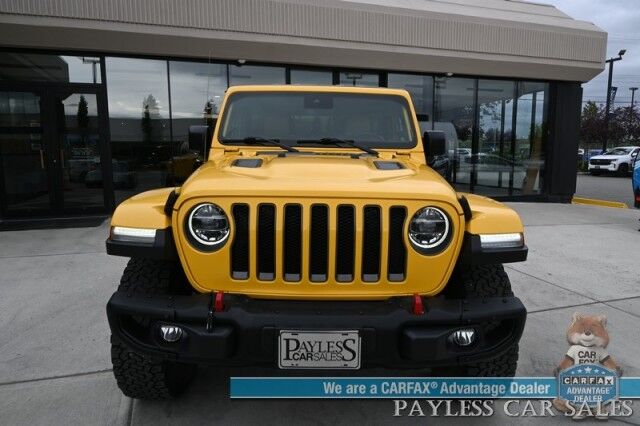 2019 Jeep Wrangler Unlimited Rubicon / 4X4 / Hard Top / Automatic / Heated Leather Seats & Steering Wheel / Navigation / Auto Start / Alpine Speakers / Adaptive Cruise / Blind Spot Alert / Back Up Camera / Keyless Entry & Start / Tow Pkg Anchorage AK