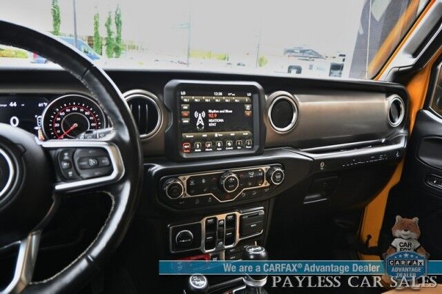 2019 Jeep Wrangler Unlimited Rubicon / 4X4 / Hard Top / Automatic / Heated Leather Seats & Steering Wheel / Navigation / Auto Start / Alpine Speakers / Adaptive Cruise / Blind Spot Alert / Back Up Camera / Keyless Entry & Start / Tow Pkg Anchorage AK