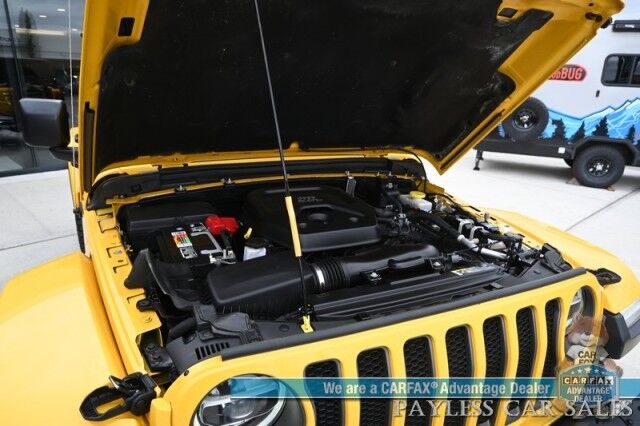 2019 Jeep Wrangler Unlimited Rubicon / 4X4 / Hard Top / Automatic / Heated Leather Seats & Steering Wheel / Navigation / Auto Start / Alpine Speakers / Adaptive Cruise / Blind Spot Alert / Back Up Camera / Keyless Entry & Start / Tow Pkg Anchorage AK