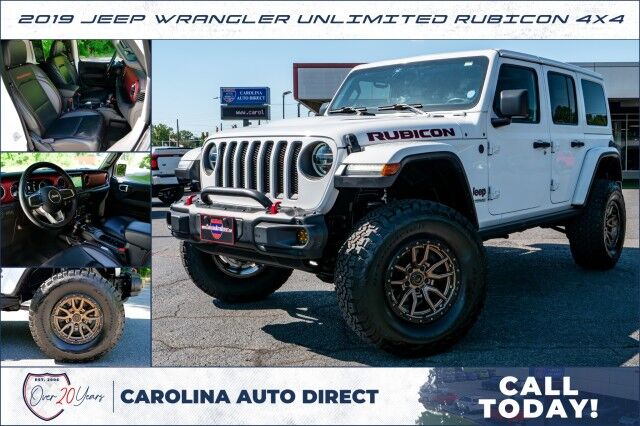 2019 Jeep Wrangler Unlimited Rubicon 4X4 / Wheel & Tire Upgrade / Steel Bumpers!