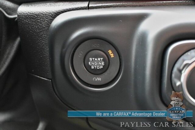 2019 Jeep Wrangler Unlimited Rubicon / 4X4 / eTorque / Hard Top / Cold Weather & Active Safety Group / Auto Start / Heated Leather Seats / Heated Steering Wheel / Blind Spot Alert / Apple CarPlay & Android Auto / Back Up Camera / Tow Pkg Anchorage AK