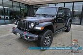 2019 Jeep Wrangler Unlimited Rubicon / 4X4 / eTorque / Hard Top / Cold Weather & Active Safety Group / Auto Start / Heated Leather Seats / Heated Steering Wheel / Blind Spot Alert / Apple CarPlay & Android Auto / Back Up Camera / Tow Pkg