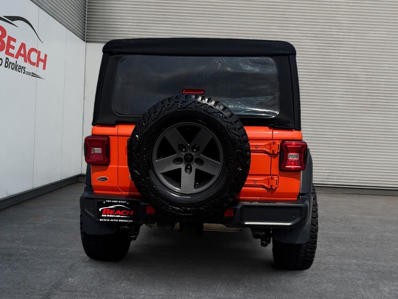 2019 Jeep Wrangler Unlimited SPORT S, 4X4, SOFT TOP, NAVIGATION, BLUETOOTH, RUNNING BOARDS, TOW PACKAGE, KEYLESS ENTRY & START, CLEAN CARFAX, THIS JEEP IS READY FOR ITS NEXT ADVENTURE- ARE YOU? Norfolk VA