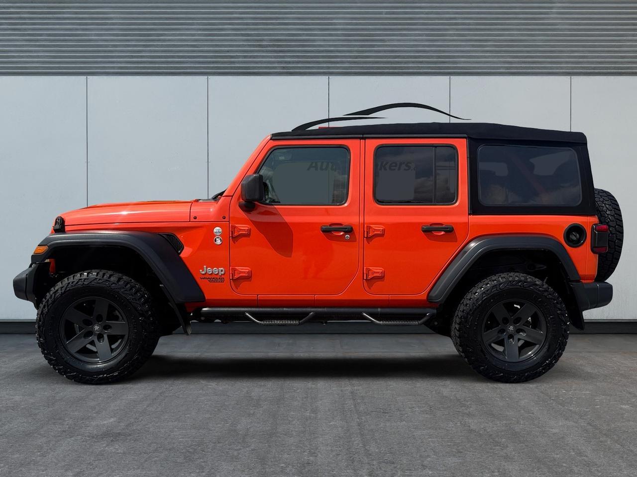 2019 Jeep Wrangler Unlimited SPORT S, 4X4, SOFT TOP, NAVIGATION, BLUETOOTH, RUNNING BOARDS, TOW PACKAGE, KEYLESS ENTRY & START, CLEAN CARFAX, THIS JEEP IS READY FOR ITS NEXT ADVENTURE- ARE YOU? Norfolk VA