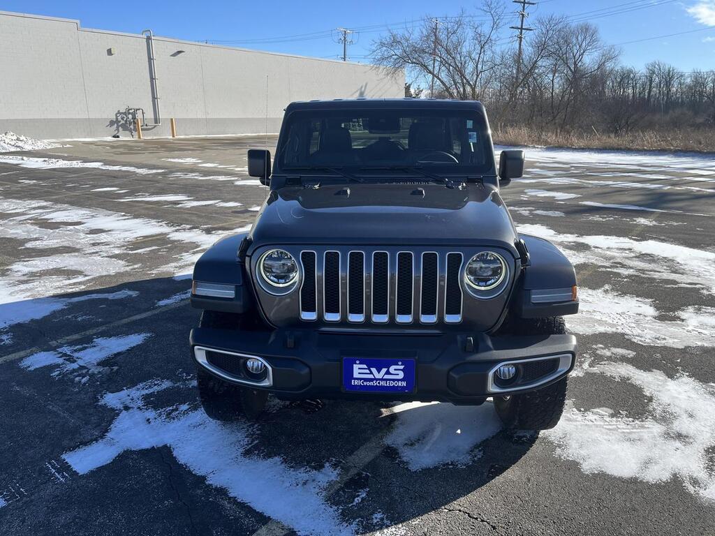 2019 Jeep Wrangler Unlimited Sahara 4WD ColdWx LED-LightingGroup w/AdptvCrz Nav HtdLthr HtdSteeringWhl 3-PieceHardtop Milwaukee WI