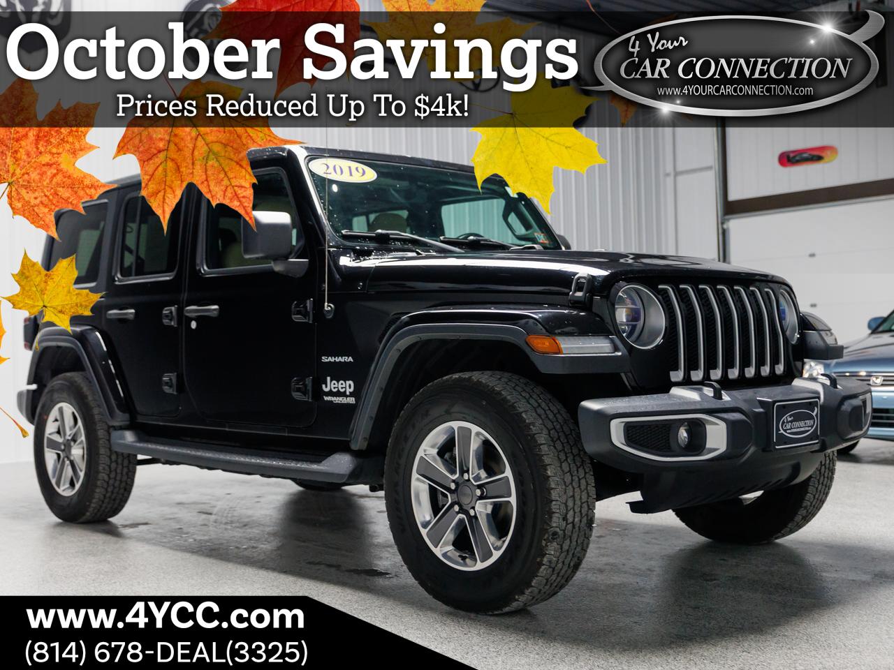 2019 Jeep Wrangler Unlimited Sahara 4WD NAV Cranberry PA