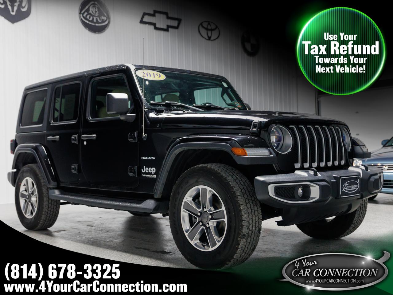 2019 Jeep Wrangler Unlimited Sahara 4WD NAV