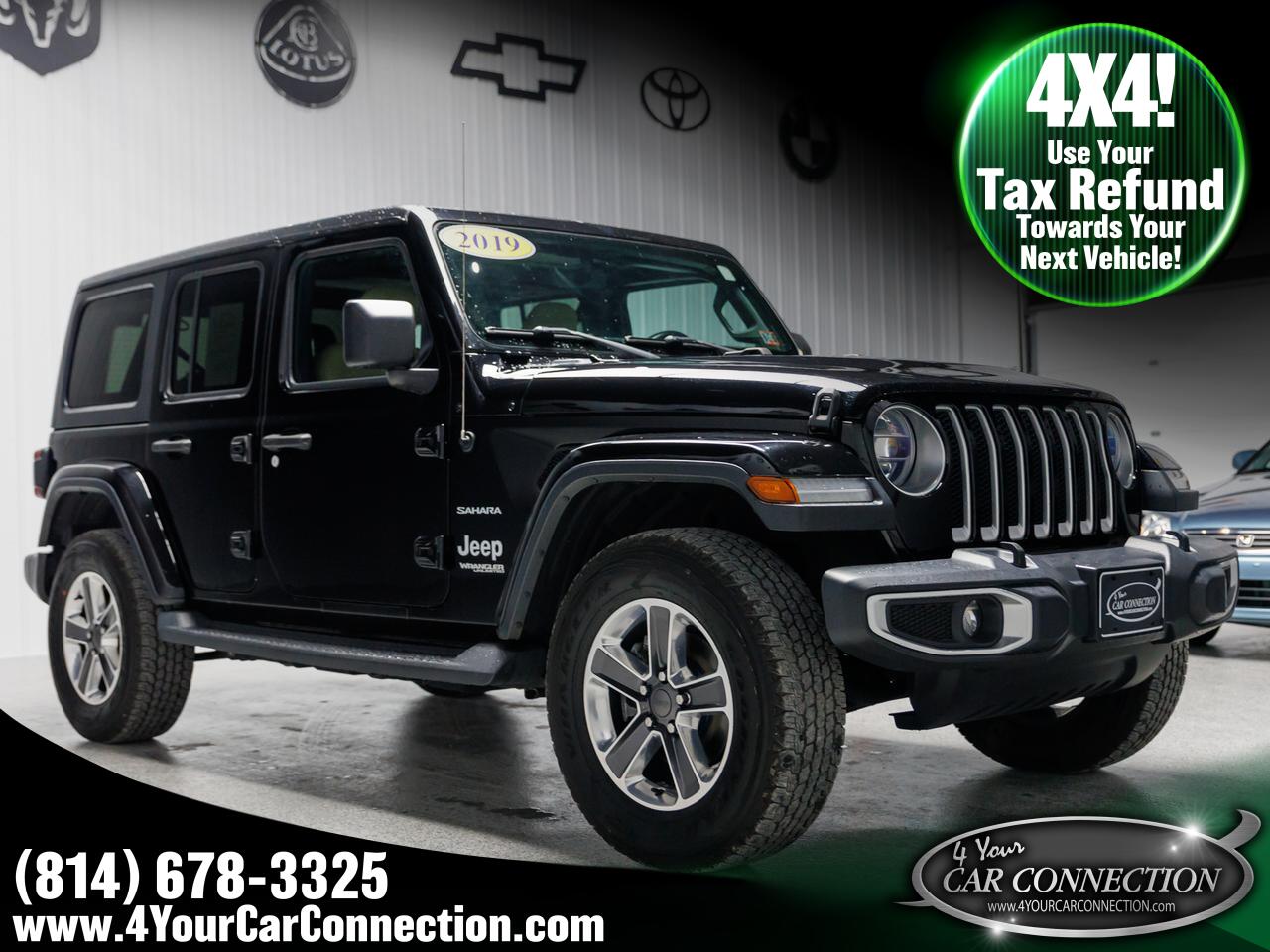 2019 Jeep Wrangler Unlimited Sahara 4WD NAV