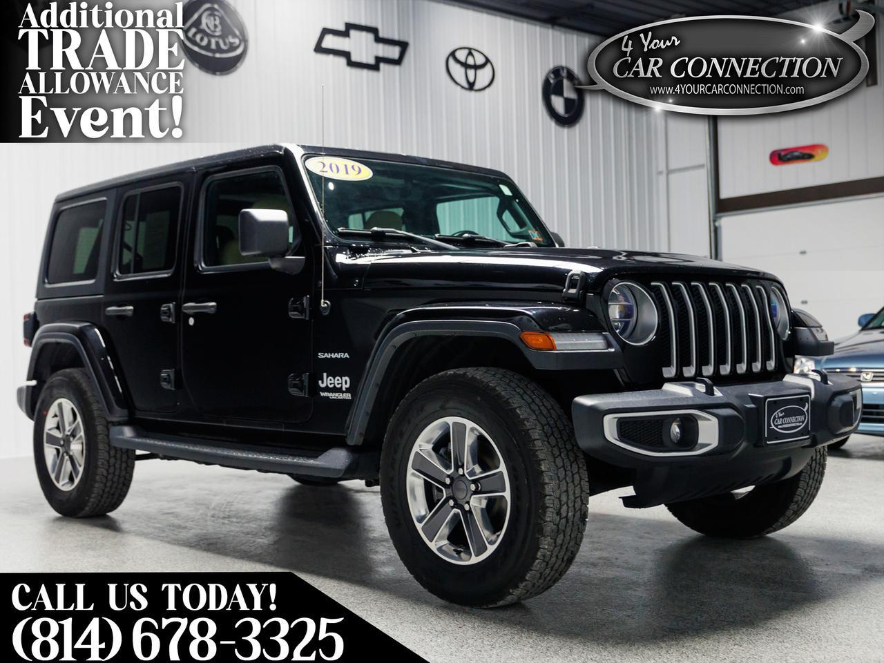 2019 Jeep Wrangler Unlimited Sahara 4WD NAV