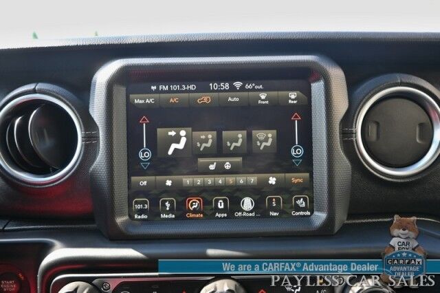 2019 Jeep Wrangler Unlimited Sahara / 4X4 / Cold Weather Pkg / Auto Start / Heated Leather Seats / Heated Steering / NAV / Alpine Speakers / Apple CarPlay & Android Auto / 3 Piece Hard Top / Fox Lift Kit & Fuel Wheels / Tow Pkg / Only 45k Miles Anchorage AK