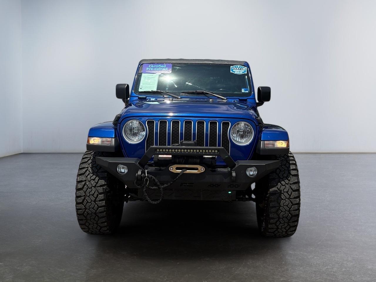 2019 Jeep Wrangler Unlimited Sahara, LIFTED, RUNNING BOARDS, FENDER FLARES, TOW PACKAGE, BACKUP CAMERA, PARKING SENSORS, CUSTOM BALLISTIC OFF ROAD WHEELS, APPLE CARPLAY/ANDROID AUTO, RC WINCH, ONLY 62 MILES, CLEAN CARFAX, THIS JEEP IS READY TO WRANGLE THE RIDE! Virginia Beach VA