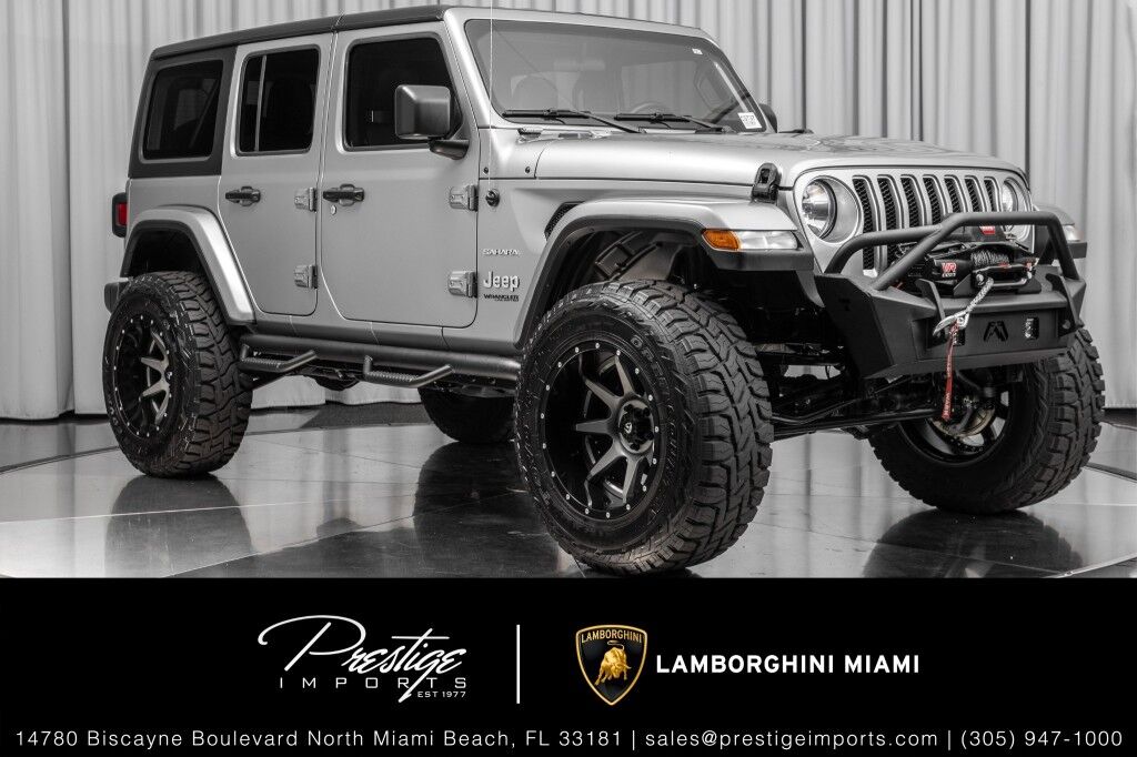 2019 Jeep Wrangler Unlimited Sahara North Miami Beach FL 2019 Jeep Wrangler Unlimited Sahara North Miami Beach FL
