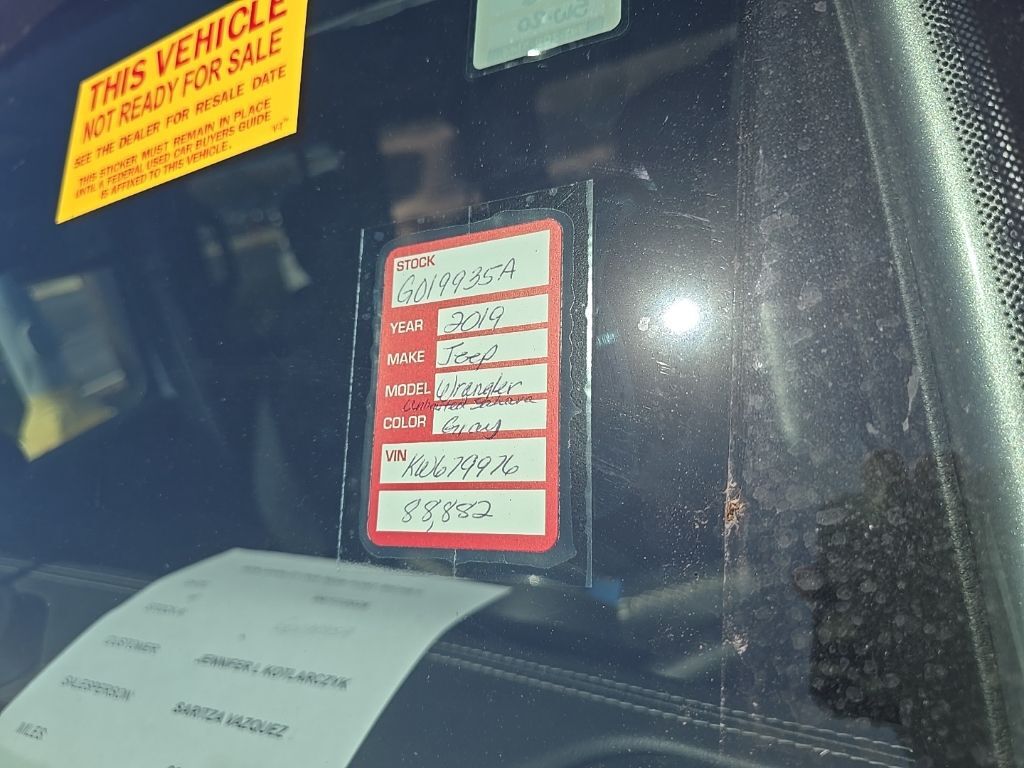 2019 Jeep Wrangler Unlimited Sahara San Clemente CA