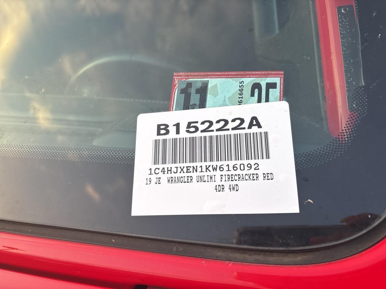 2019 Jeep Wrangler Unlimited Sahara Hagerstown MD