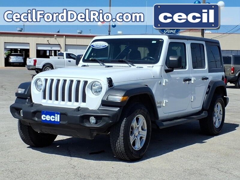 2019 Jeep Wrangler Unlimited Sport Del Rio TX