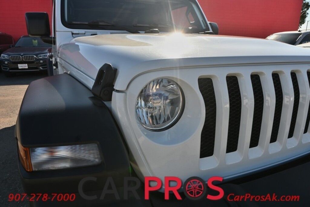 2019 Jeep Wrangler Unlimited Sport S - 4X4 - Technology & Convenience Group - Hard Top - Auto Start - Heated Cloth Seats - Heated Steering Wheel - Cruise Control - Apple CarPlay & Android Auto - Back Up Camera - Keyless Entry & Push To Start - Tow Pkg - Only 66K Miles Anchorage AK