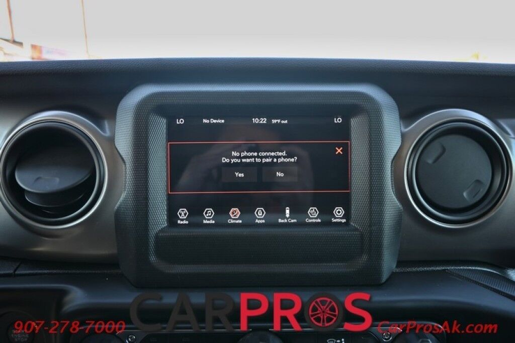 2019 Jeep Wrangler Unlimited Sport S - 4X4 - Technology & Convenience Group - Hard Top - Auto Start - Heated Cloth Seats - Heated Steering Wheel - Cruise Control - Apple CarPlay & Android Auto - Back Up Camera - Keyless Entry & Push To Start - Tow Pkg - Only 66K Miles Anchorage AK