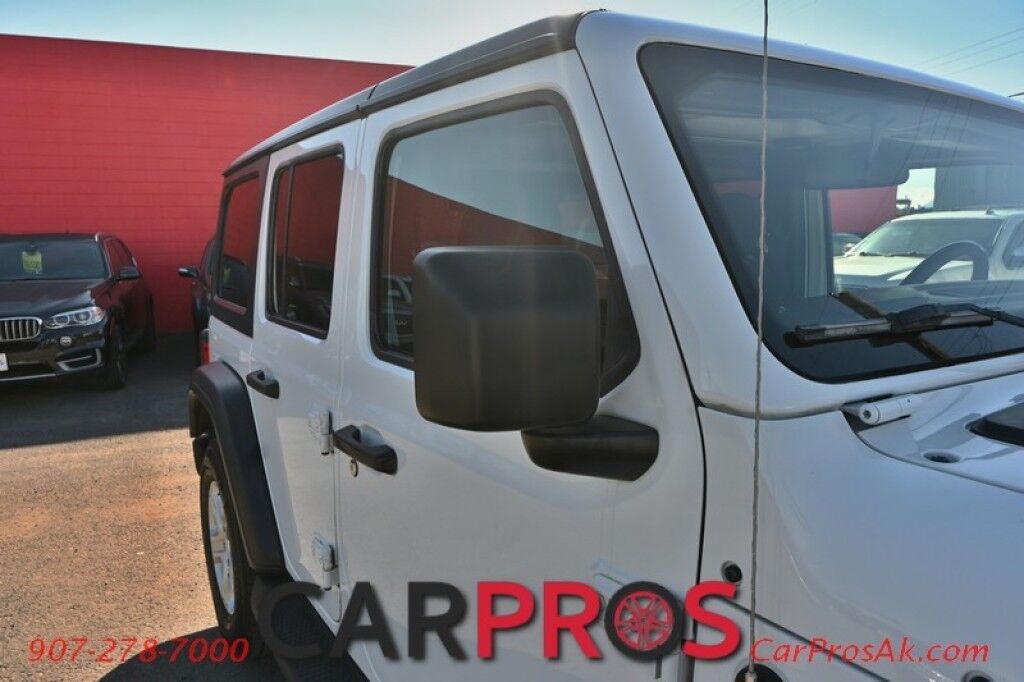2019 Jeep Wrangler Unlimited Sport S - 4X4 - Technology & Convenience Group - Hard Top - Auto Start - Heated Cloth Seats - Heated Steering Wheel - Cruise Control - Apple CarPlay & Android Auto - Back Up Camera - Keyless Entry & Push To Start - Tow Pkg - Only 66K Miles Anchorage AK