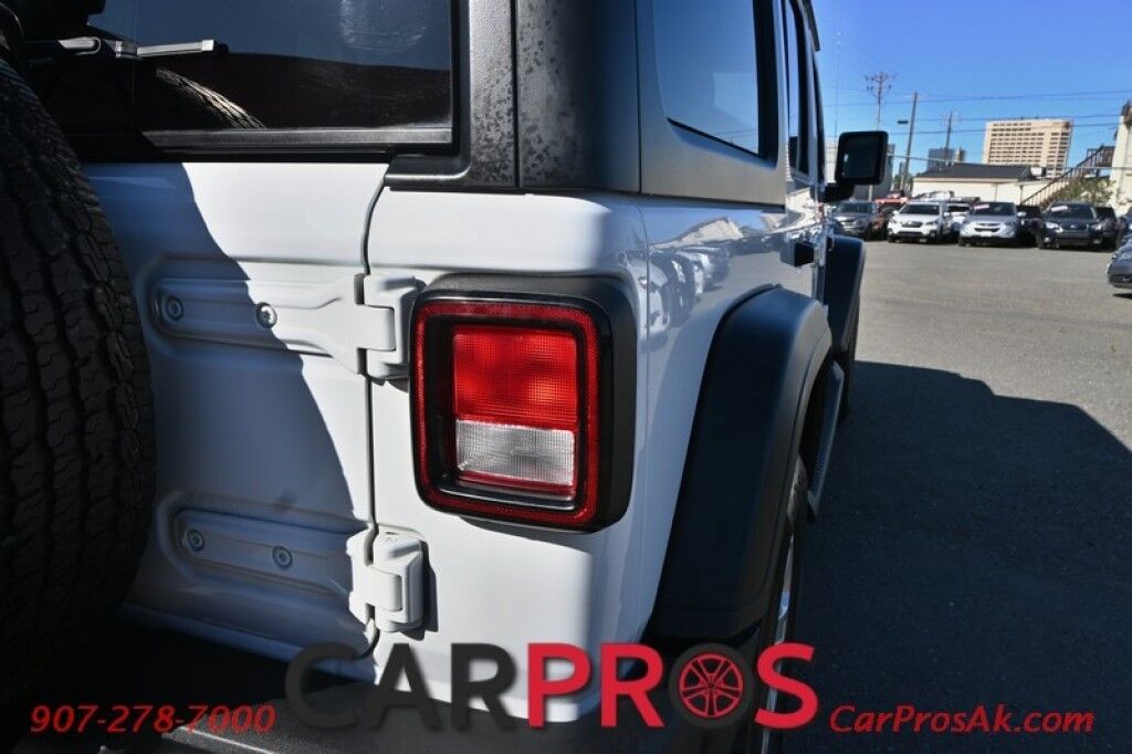 2019 Jeep Wrangler Unlimited Sport S - 4X4 - Technology & Convenience Group - Hard Top - Auto Start - Heated Cloth Seats - Heated Steering Wheel - Cruise Control - Apple CarPlay & Android Auto - Back Up Camera - Keyless Entry & Push To Start - Tow Pkg - Only 66K Miles Anchorage AK