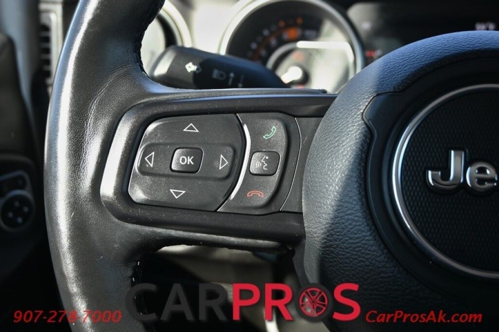 2019 Jeep Wrangler Unlimited Sport S - 4X4 - Technology & Convenience Group - Hard Top - Auto Start - Heated Cloth Seats - Heated Steering Wheel - Cruise Control - Apple CarPlay & Android Auto - Back Up Camera - Keyless Entry & Push To Start - Tow Pkg - Only 66K Miles Anchorage AK