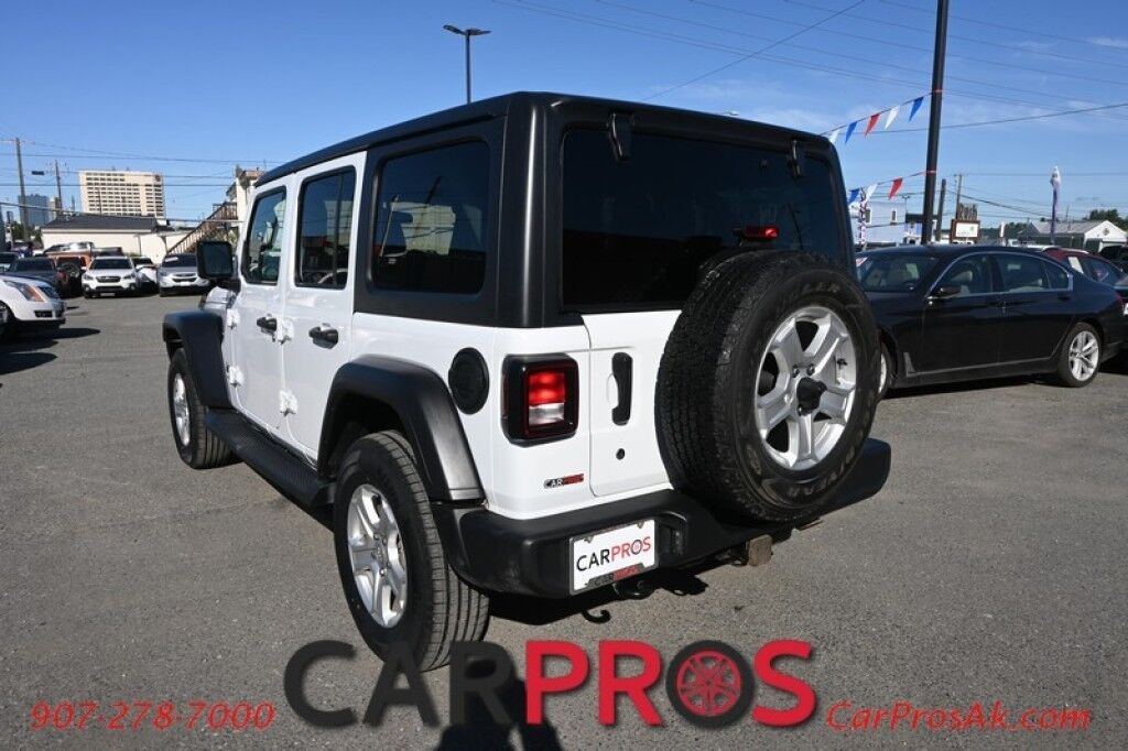 2019 Jeep Wrangler Unlimited Sport S - 4X4 - Technology & Convenience Group - Hard Top - Auto Start - Heated Cloth Seats - Heated Steering Wheel - Cruise Control - Apple CarPlay & Android Auto - Back Up Camera - Keyless Entry & Push To Start - Tow Pkg - Only 66K Miles Anchorage AK