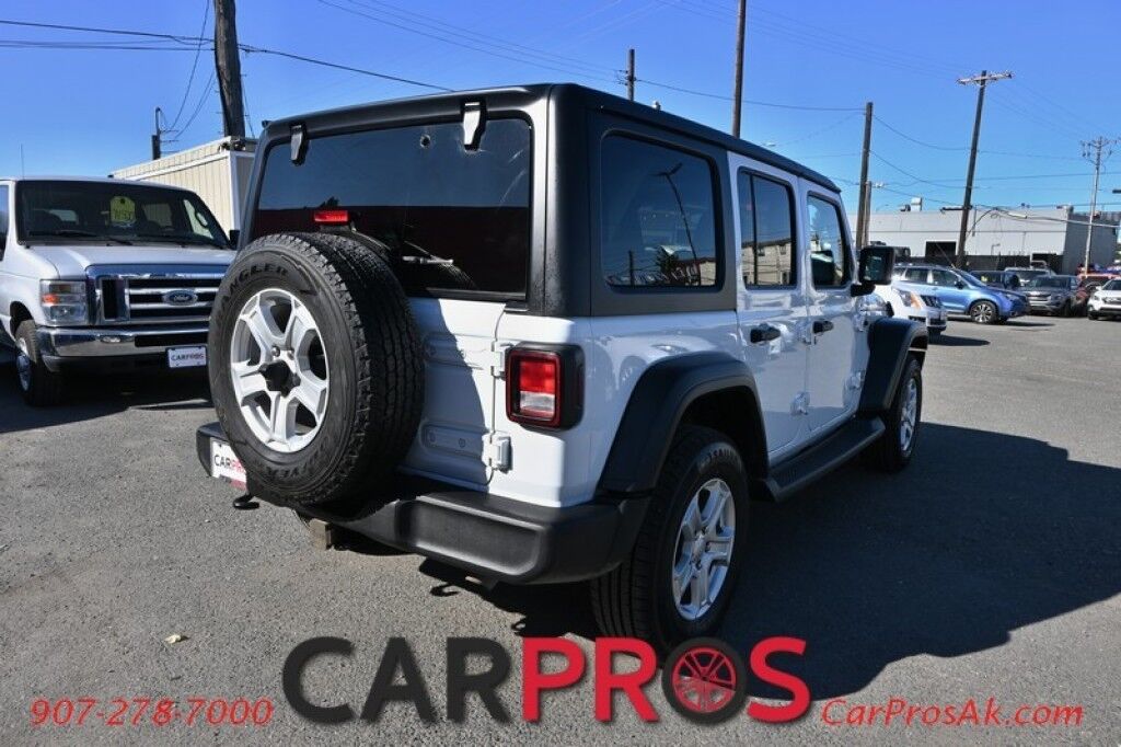 2019 Jeep Wrangler Unlimited Sport S - 4X4 - Technology & Convenience Group - Hard Top - Auto Start - Heated Cloth Seats - Heated Steering Wheel - Cruise Control - Apple CarPlay & Android Auto - Back Up Camera - Keyless Entry & Push To Start - Tow Pkg - Only 66K Miles Anchorage AK
