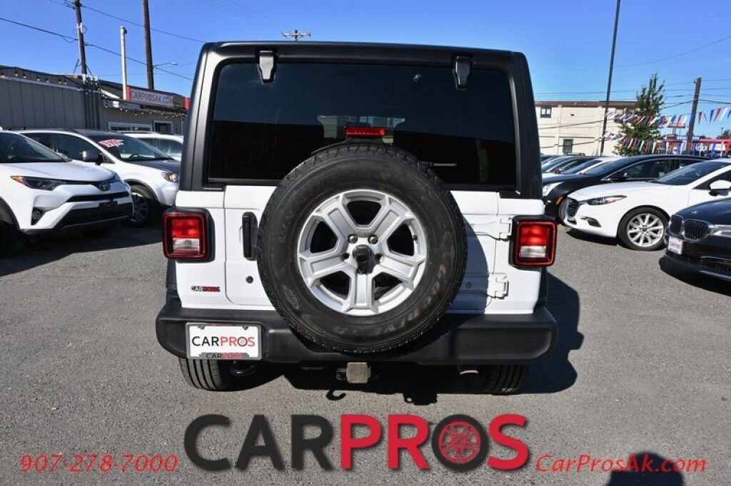 2019 Jeep Wrangler Unlimited Sport S - 4X4 - Technology & Convenience Group - Hard Top - Auto Start - Heated Cloth Seats - Heated Steering Wheel - Cruise Control - Apple CarPlay & Android Auto - Back Up Camera - Keyless Entry & Push To Start - Tow Pkg - Only 66K Miles Anchorage AK