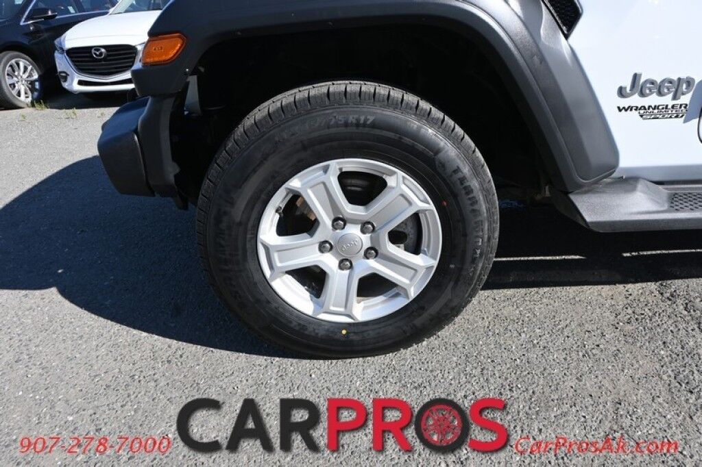2019 Jeep Wrangler Unlimited Sport S - 4X4 - Technology & Convenience Group - Hard Top - Auto Start - Heated Cloth Seats - Heated Steering Wheel - Cruise Control - Apple CarPlay & Android Auto - Back Up Camera - Keyless Entry & Push To Start - Tow Pkg - Only 66K Miles Anchorage AK