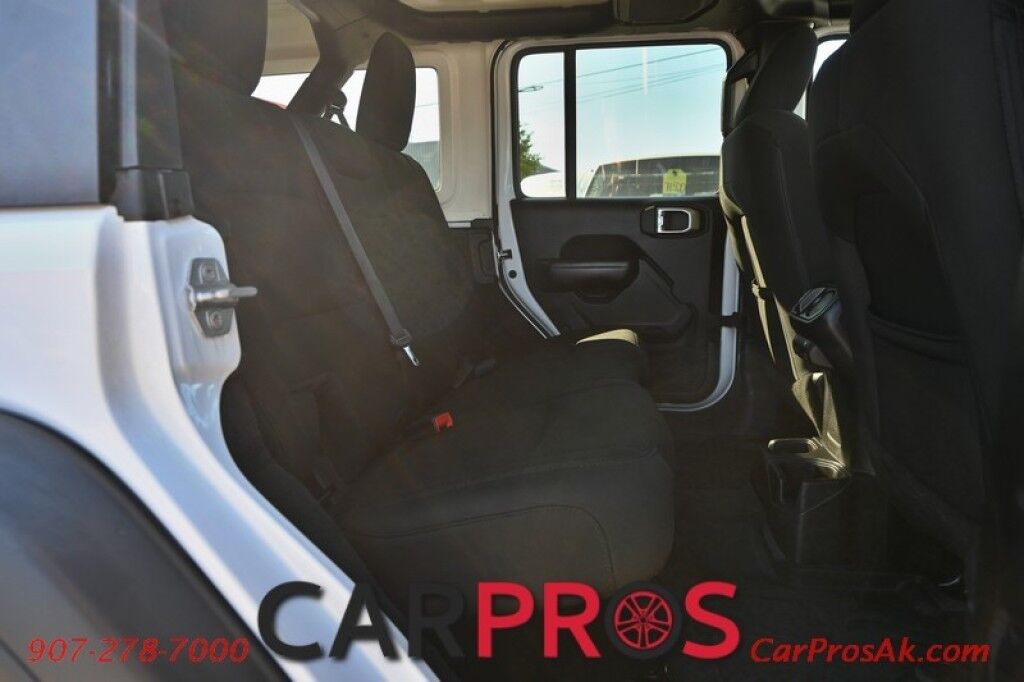 2019 Jeep Wrangler Unlimited Sport S - 4X4 - Technology & Convenience Group - Hard Top - Auto Start - Heated Cloth Seats - Heated Steering Wheel - Cruise Control - Apple CarPlay & Android Auto - Back Up Camera - Keyless Entry & Push To Start - Tow Pkg - Only 66K Miles Anchorage AK