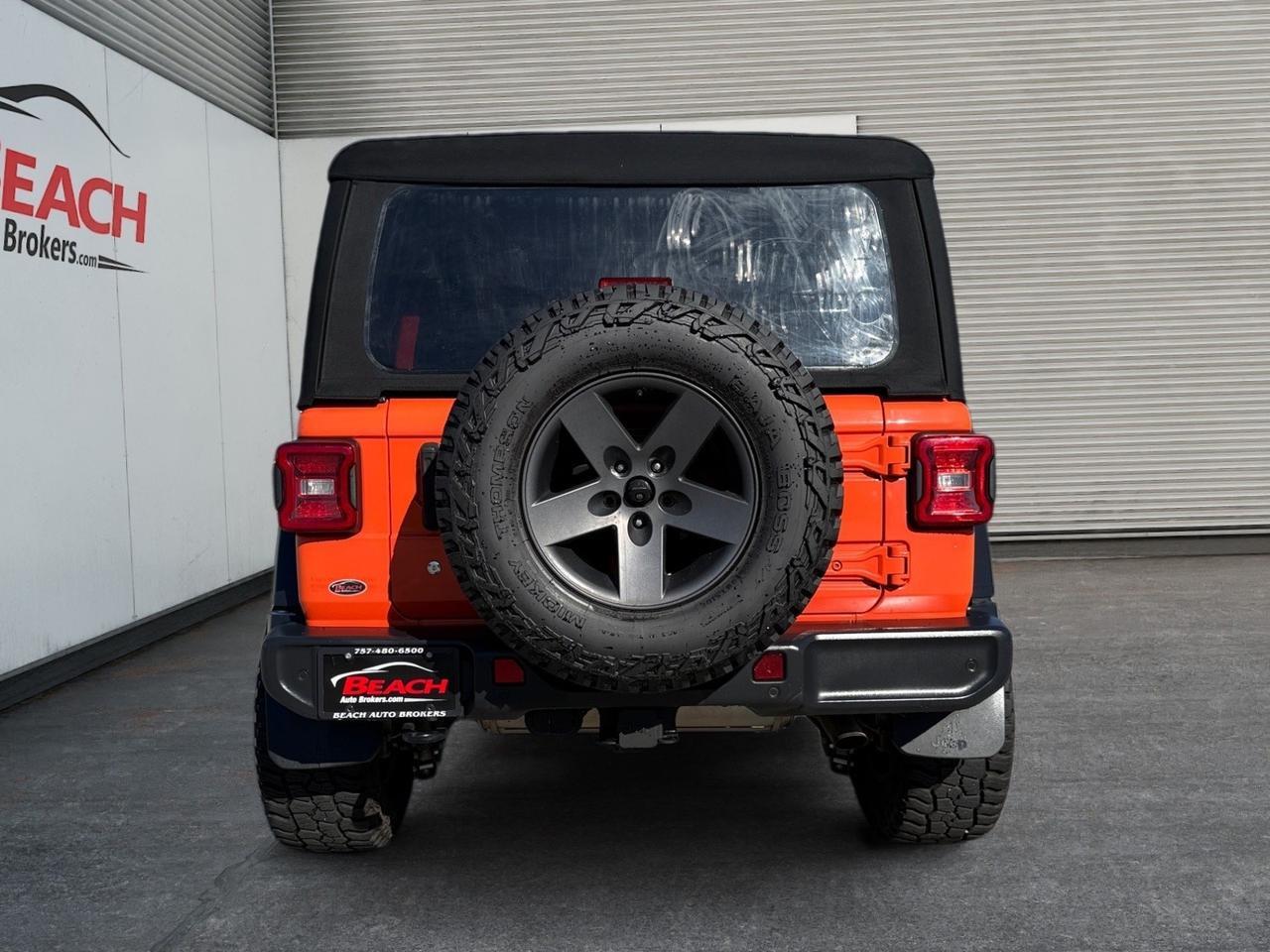 2019 Jeep Wrangler Unlimited Sport S, TOW PACKAGE, APPLE CARPLAY/ANDROID AUTO, BACKUP CAMERA, POWER AND HEATED MIRRORS, KEYLESS START, ALL WEATHER FLOOR MATS, CLEAN CARFAX, ONLY 1 OWNER! Norfolk VA