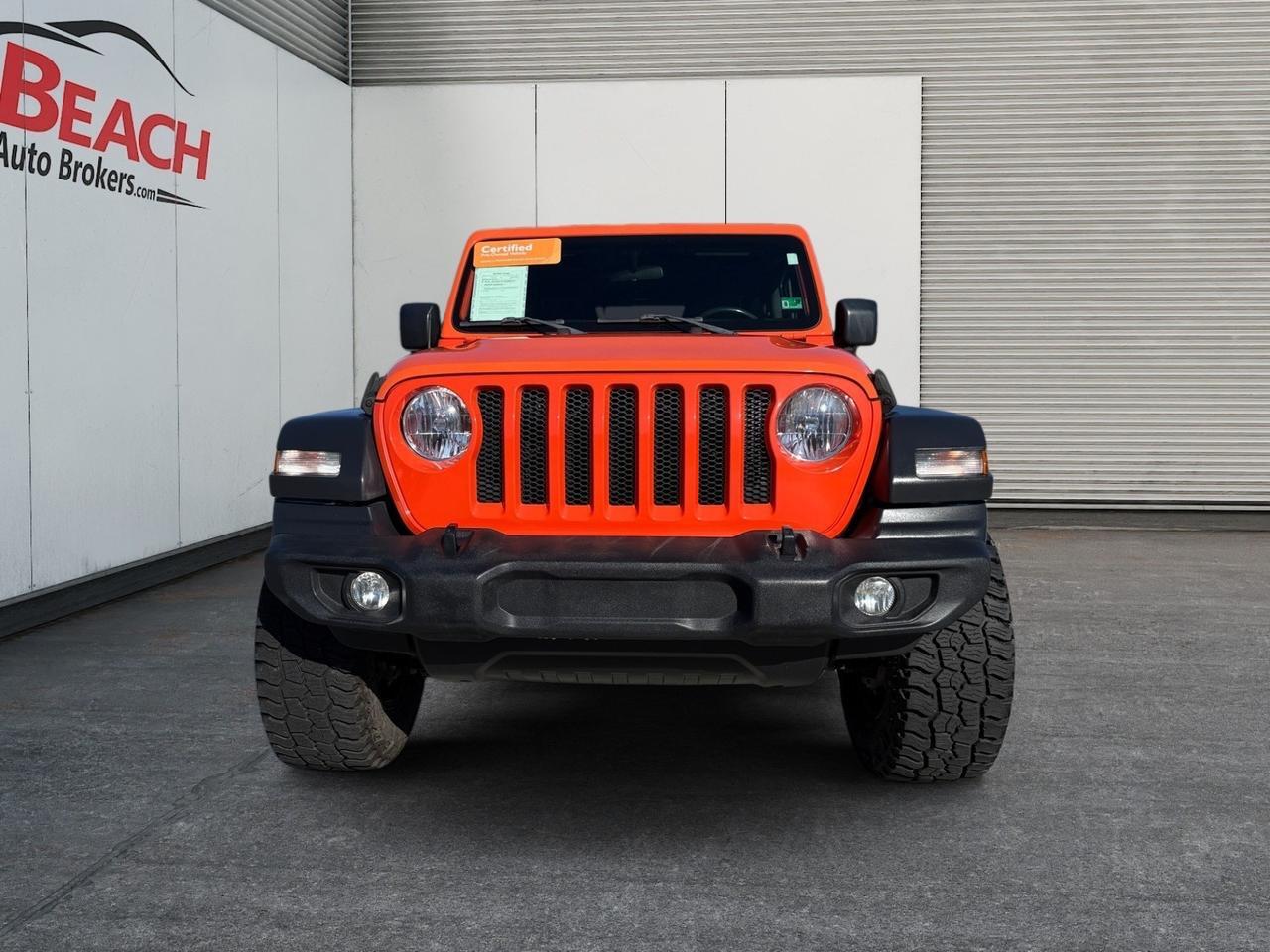 2019 Jeep Wrangler Unlimited Sport S, TOW PACKAGE, APPLE CARPLAY/ANDROID AUTO, BACKUP CAMERA, POWER AND HEATED MIRRORS, KEYLESS START, ALL WEATHER FLOOR MATS, CLEAN CARFAX, ONLY 1 OWNER! Norfolk VA