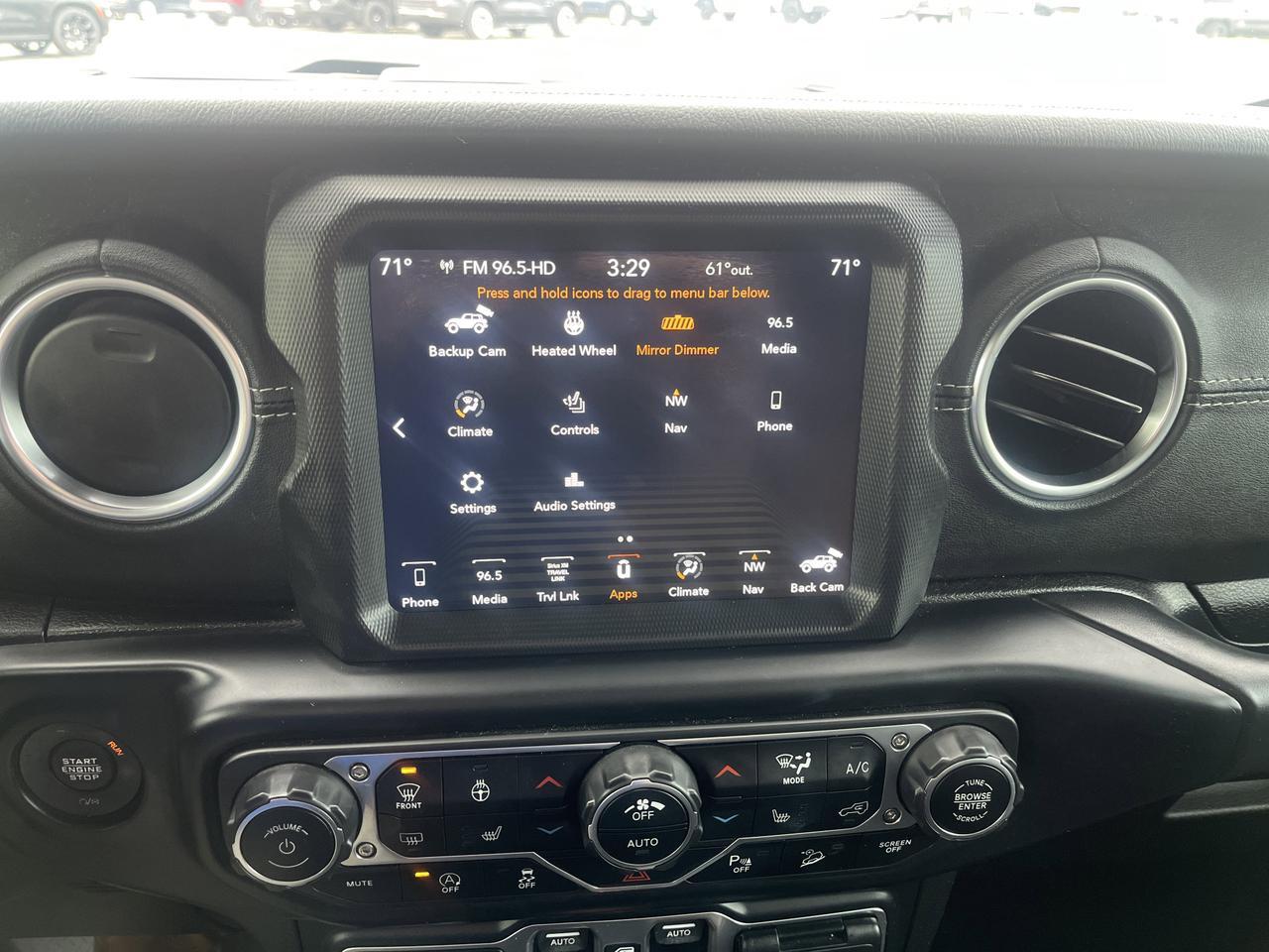 2019 Jeep Wrangler Unlimited Unlimited Moab 4WD ColdWx TrailerTow DualTopGroups w/Nav AdptvCrz HtdLthr HtdStrngWhl RemoteStart Saukville WI