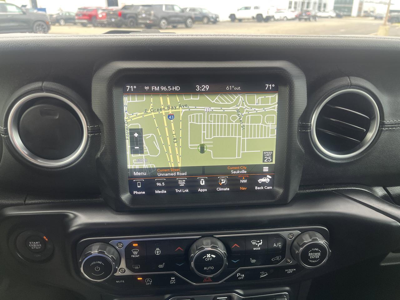 2019 Jeep Wrangler Unlimited Unlimited Moab 4WD ColdWx TrailerTow DualTopGroups w/Nav AdptvCrz HtdLthr HtdStrngWhl RemoteStart Saukville WI